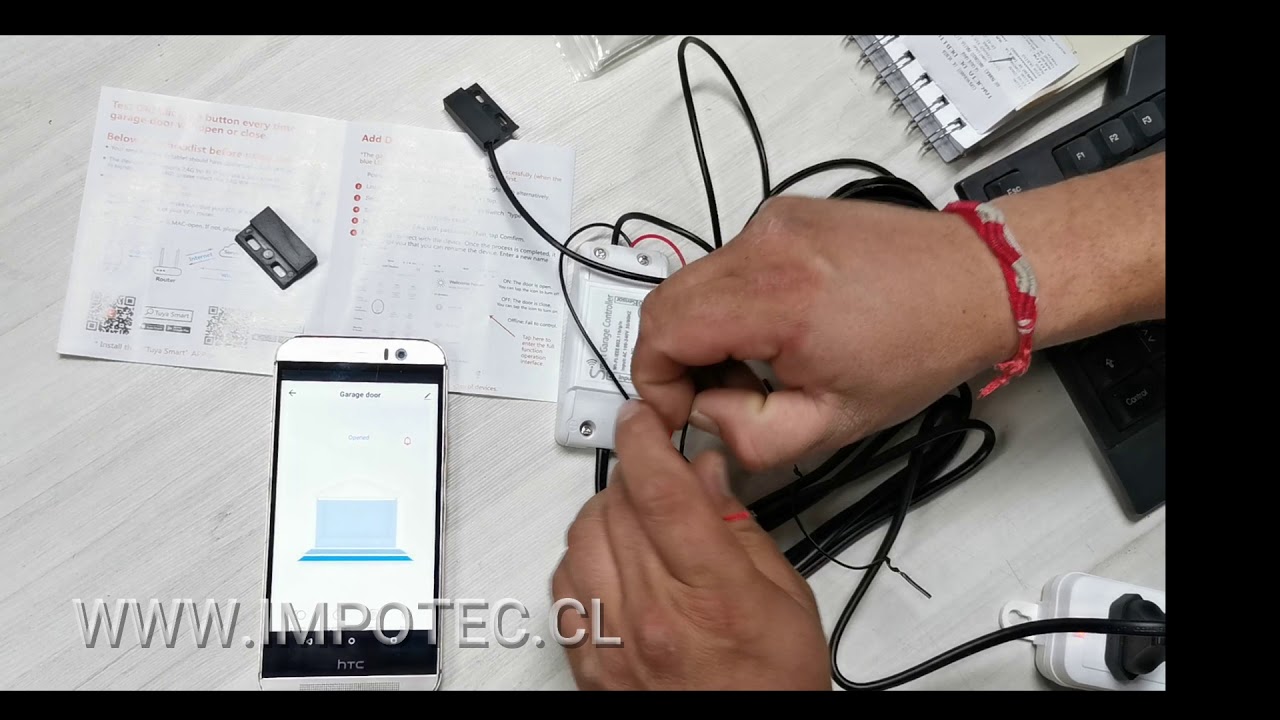 ABRE PORTON  WIFI TUYA