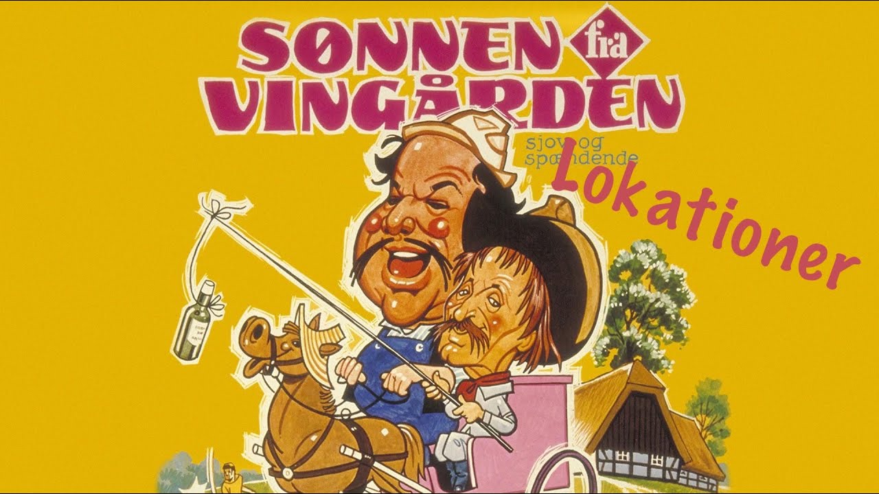 Filmlokationer - Sønnen fra Vingården - Morten Korch , Poul Bundgaard og Arthur Jensen .