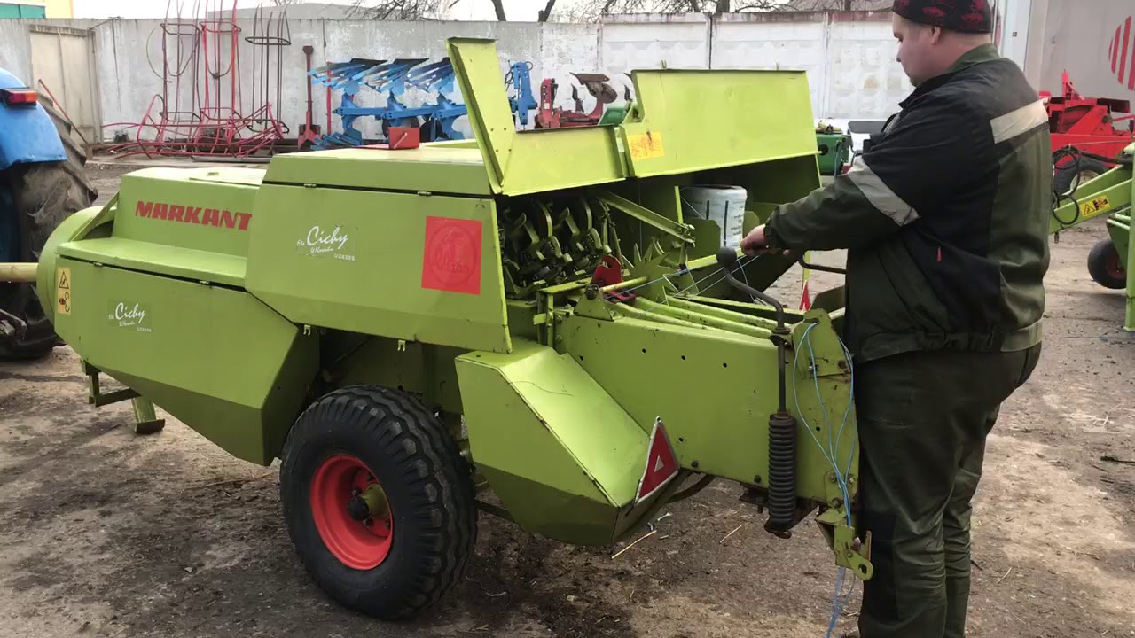 Claas markant 50 проверяем на МТЗ 40