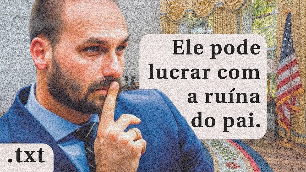 ACUSADO DE TRAIR A PÁTRIA, EDUARDO BOLSONARO VAI TRAIR A FAMÍLIA?