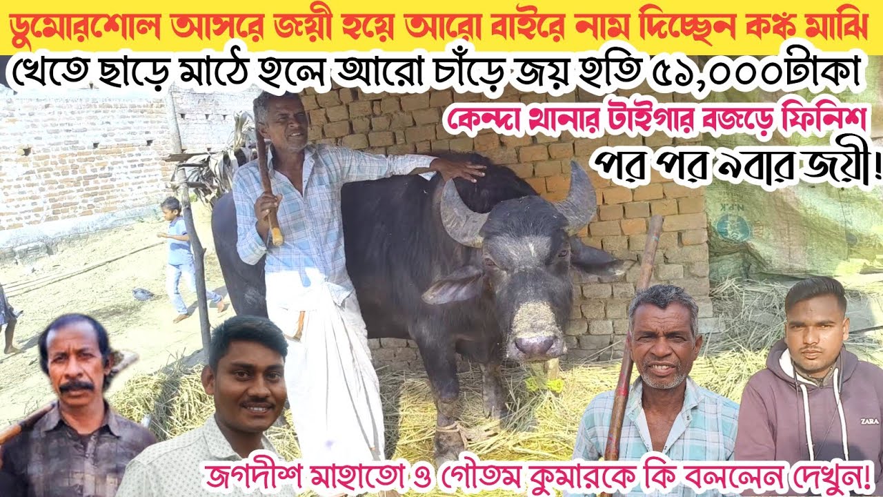 ১৬ই ফাল্গুন মেলা, কঙ্ক মাঝি আবার বাইরে নাম দিচ্ছেন! পর পর ২টা ৫১,০০০টাকা জয়। কাড়াটি কেমন আছে এখন?