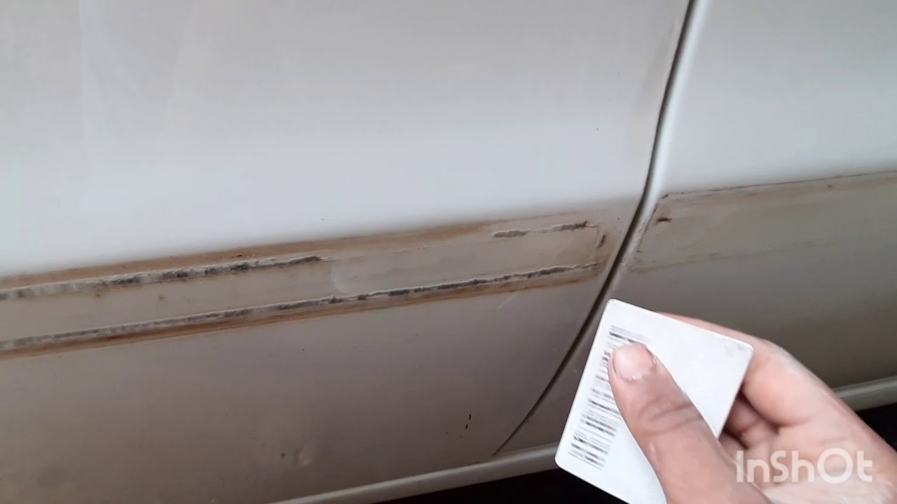 Aprenda a tirar fita dupla face sem arranhar o carro fácil!DIY