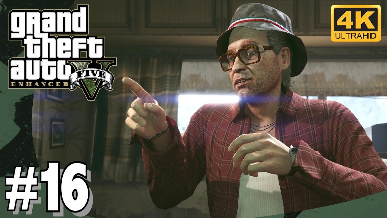 GTA V Version Amélioré - Déraillement - Le gout du risque - Le Grand saut - Chercher l'intrus 4K