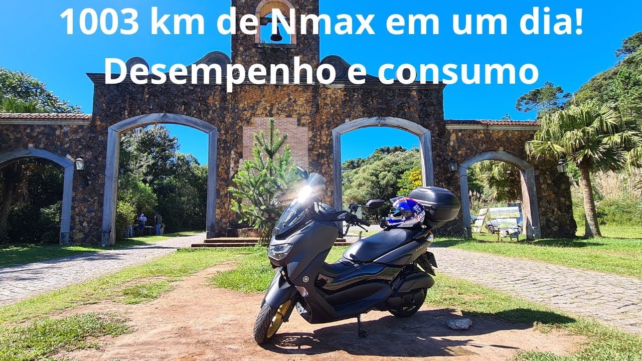 1003 KM DE NMAX EM UM DIA! DESEMPENHO, CONSUMO CONFERE AI!  1ª Parte -