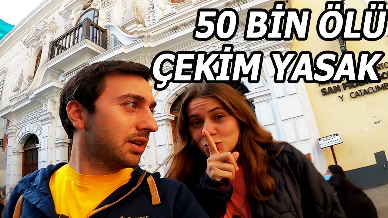 PERU LİMA'daki Katedralden İNANILMAZ Görüntüler...LİMA NETFLIX Sokak Yemekleri ve Şehir Turu #vlog37