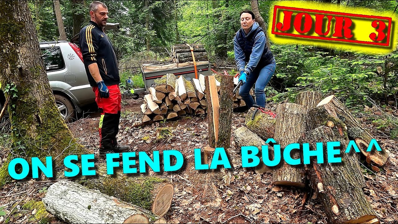 [EN MODE BUCHERON] LE BERTRAND FEND SA BÛCHE 😂🪓🪵🌳