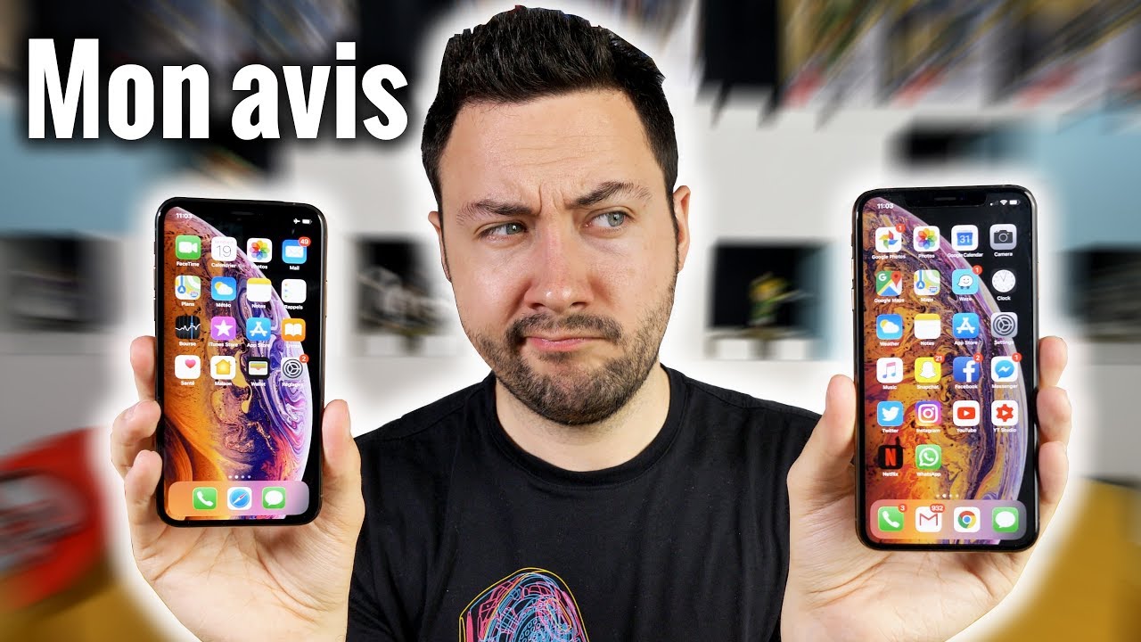 Test iPhone XS et Max après 1 mois ! Faut-il les acheter ?