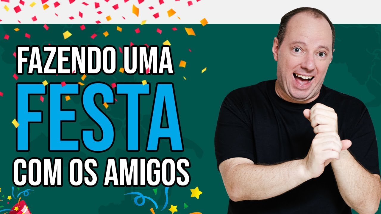 Organizando uma festa com os amigos | Aula de italiano