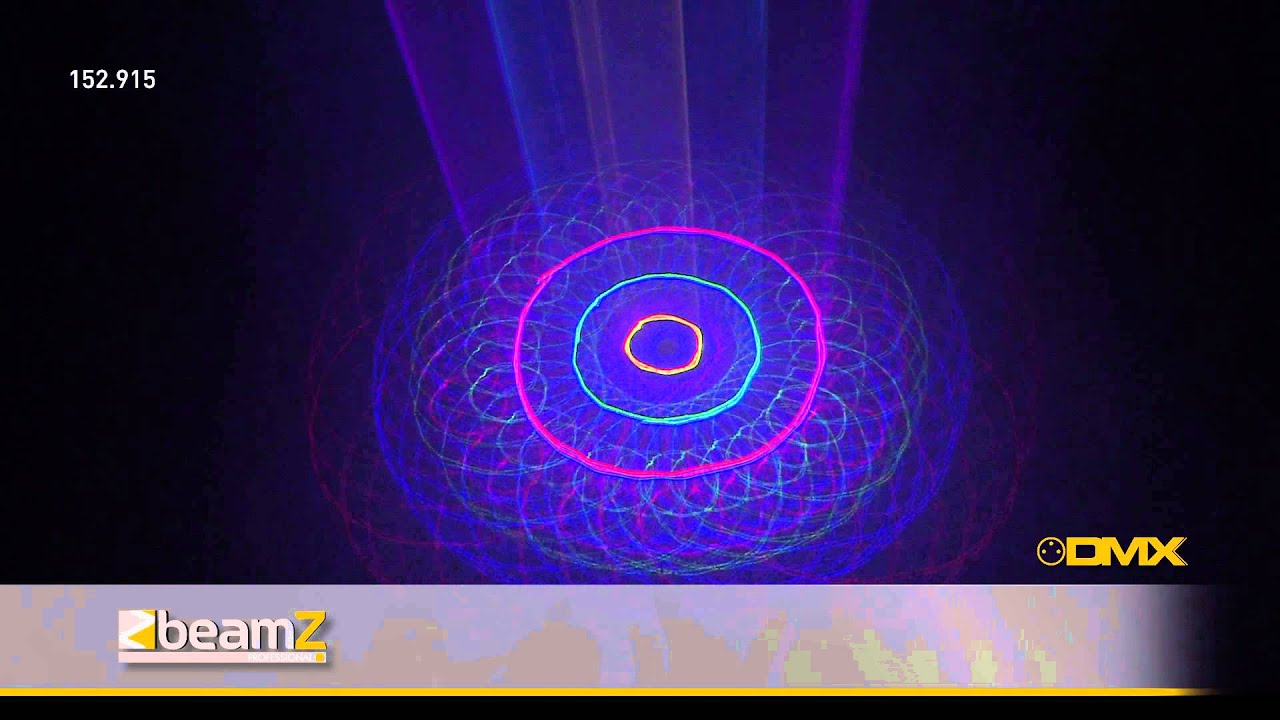 BeamZ LS-3DRGB Red Green & Blue 3D Laser 152.915 BeamZ Pro