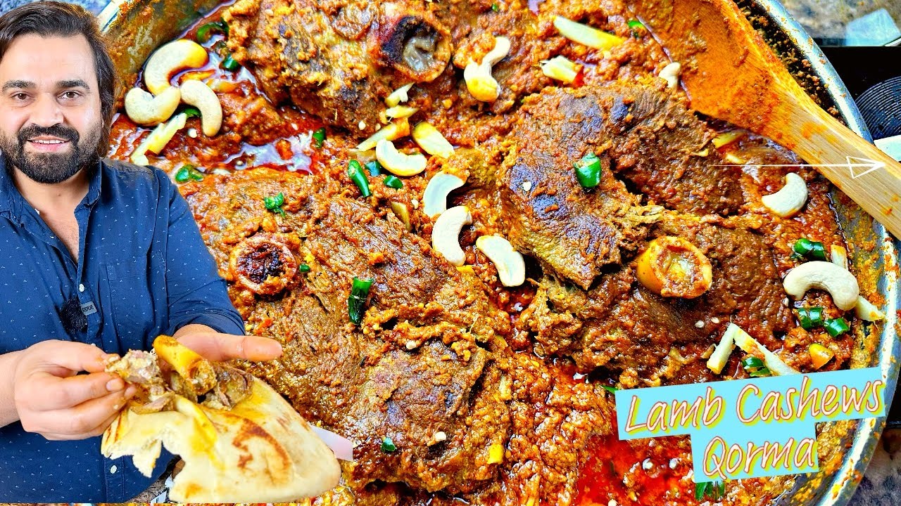 Cashews-infused Mutton Qorma - A Delicious Twist!