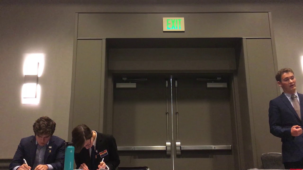 2019 Stanford Parli Debate Octas - Menlo-Atherton IG VS Rancho Bernardo DS