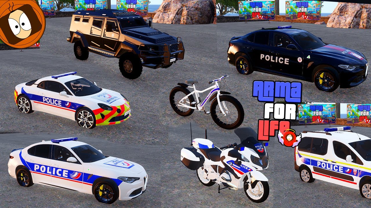 TOUS les véhicules de la Police sur le serveur 😱🚓 - A4L