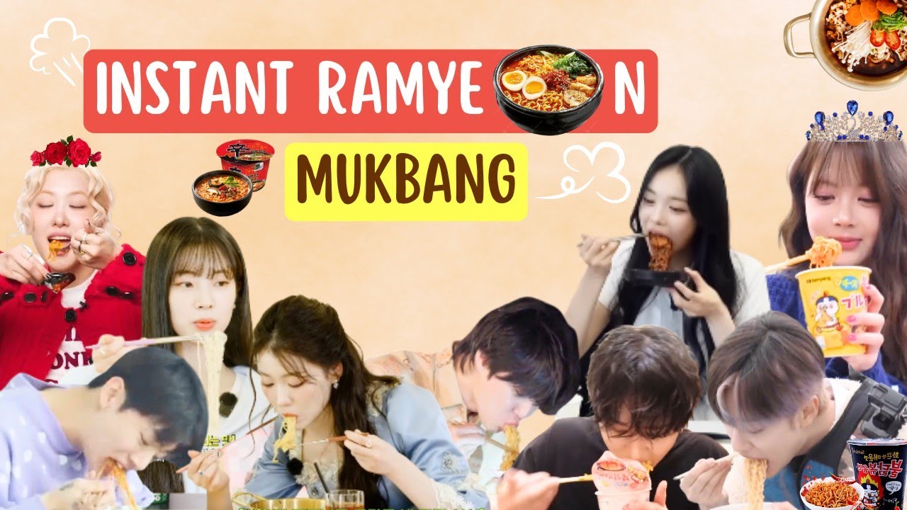 KPOP Ramyeon Hype : Why Instant Ramyeon Wins Against Fancy Dishes? #mukbang #ramyeon #ramen #noodles