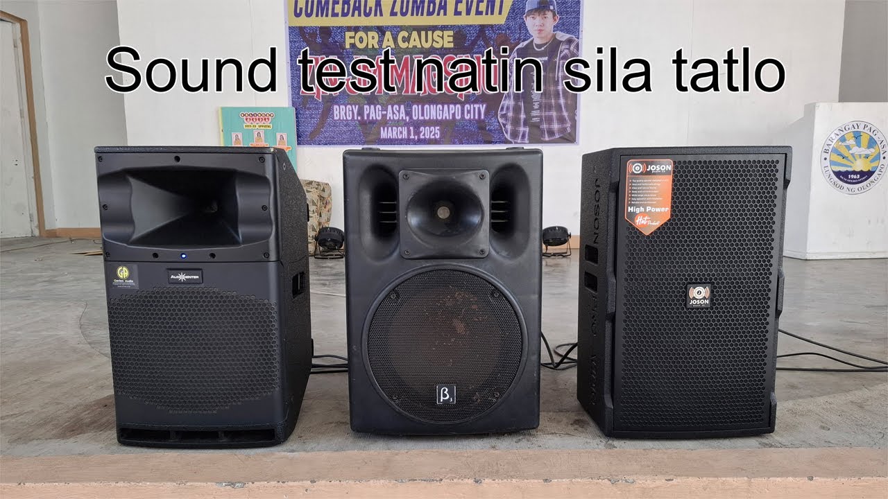 Speaker shootout