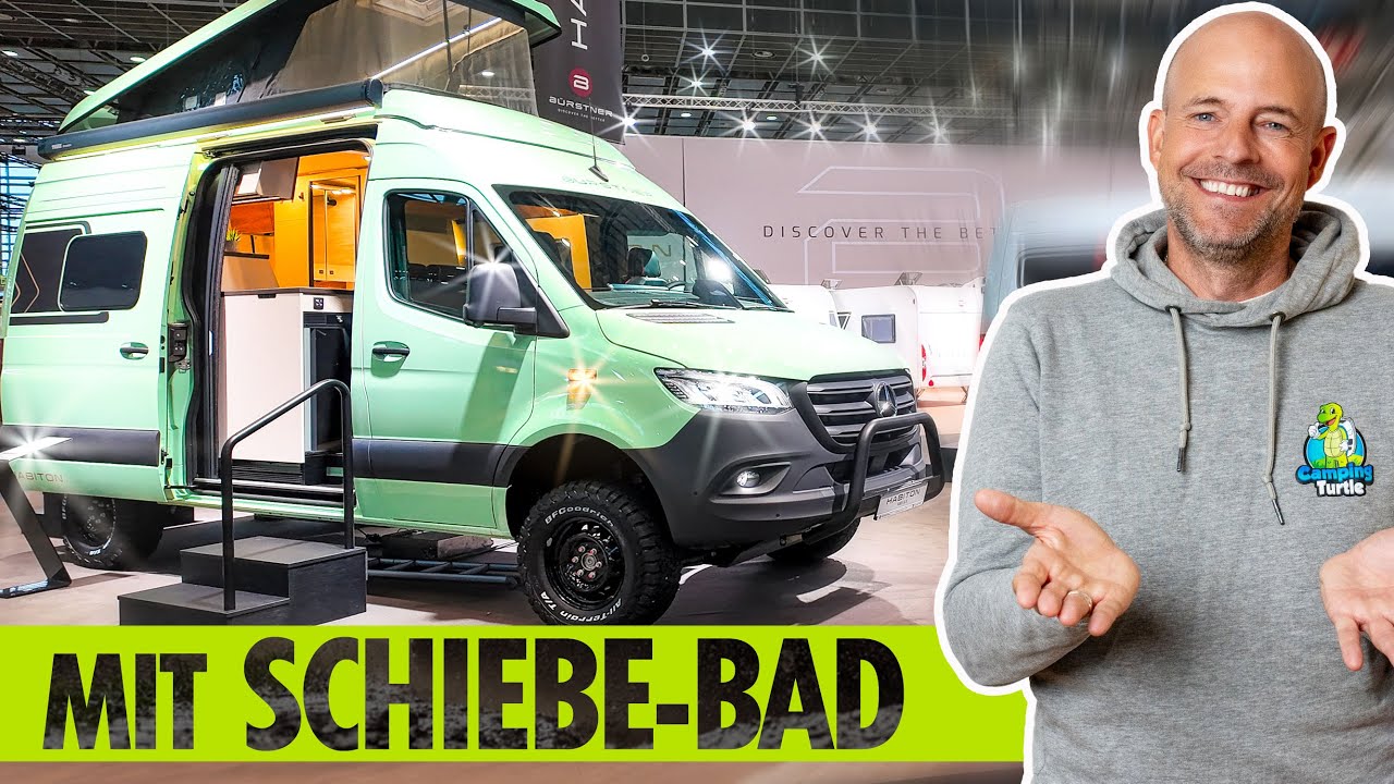 Der EINZIGE 6-METER VAN mit LÄNGSBETTEN & VIER SITZEN | Bürstner Habiton X - HMX 6.0