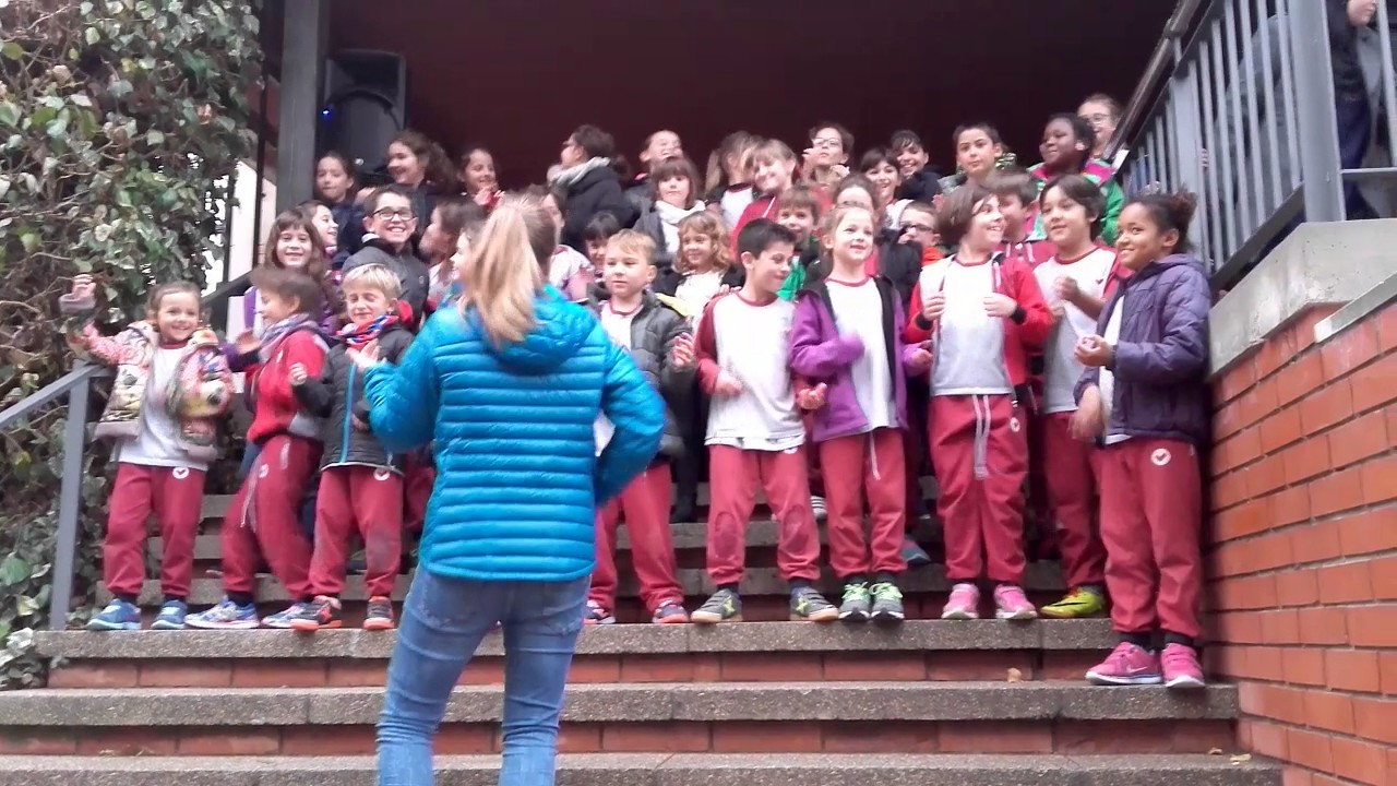 El coro del colegio San Josep tàrrega