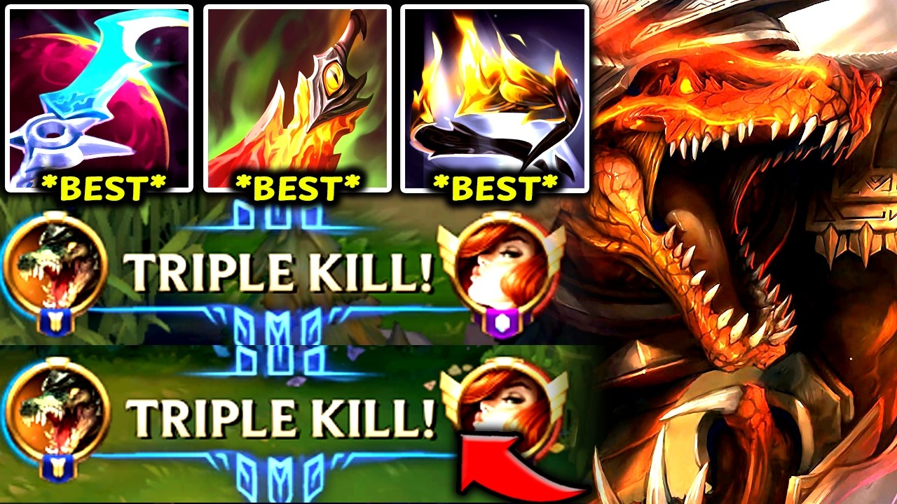 RENEKTON TOP IS YOUR #1 NEW 1V5 TICKET! (#1 BEST COUNTER) - 2026 Renekton TOP Gameplay Guide