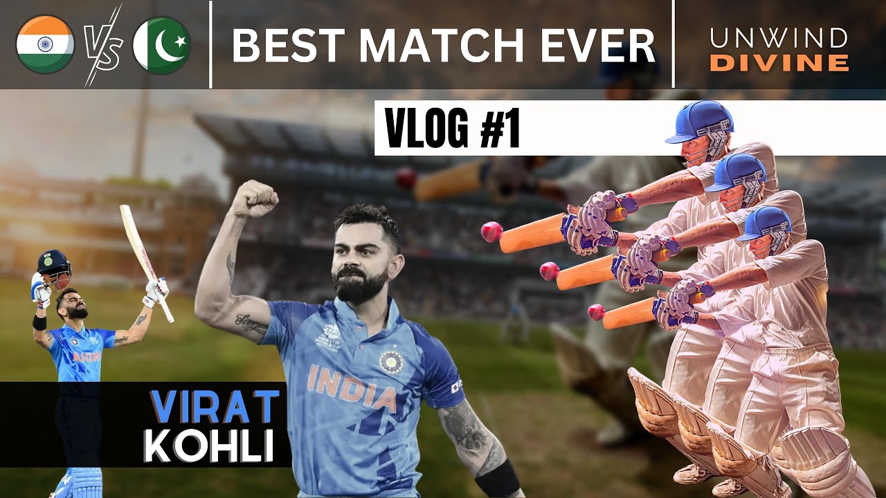 IND vs PaK | Visited School | Vlog #1 | Munit Drall | Unwind Divine