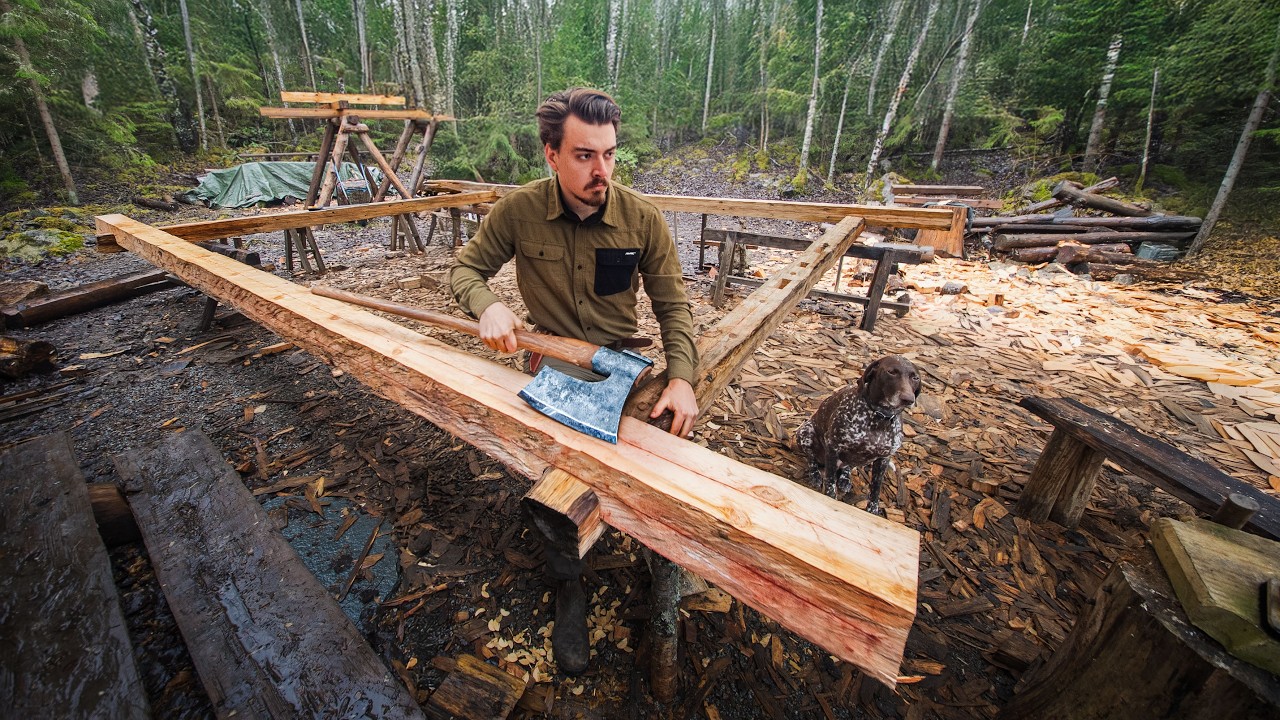 40 Days Building Japanese Joints and Hunting Deer