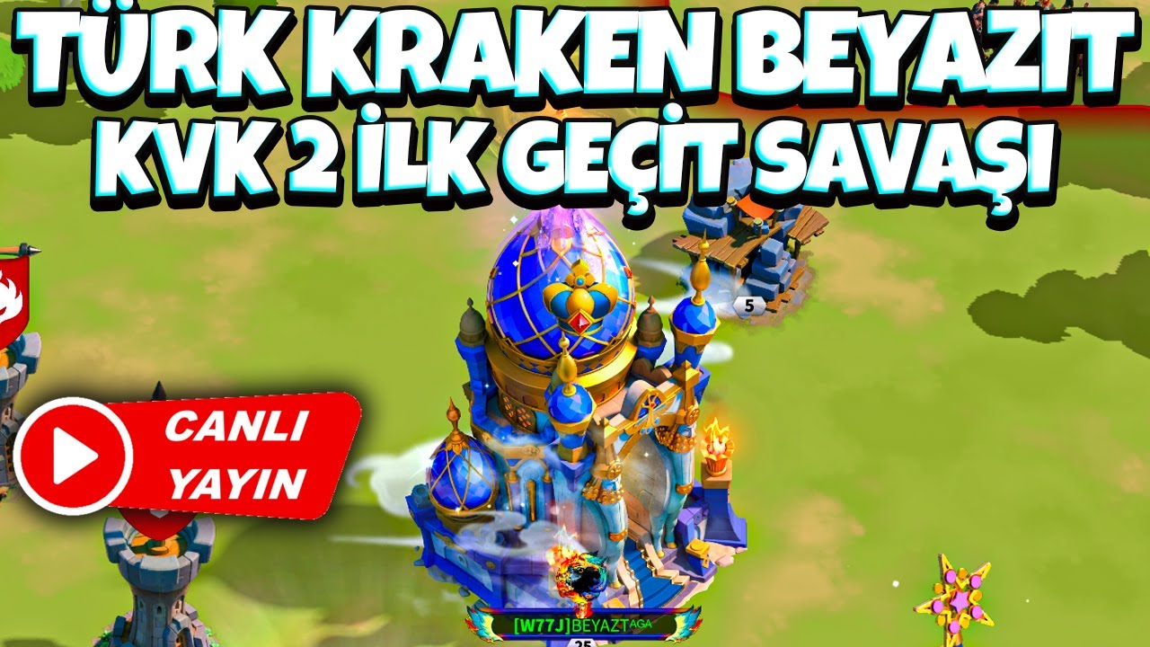 Krallığımızda Türk Kraken Hesabıyla 4. Seviye Geçit Savaşı  - Rise of Kingdoms