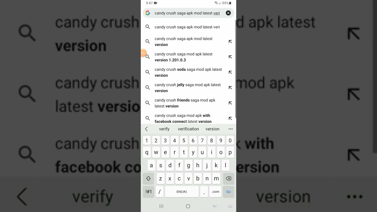 Candy Crush Saga mod apk download ..fast and easy..56 seconds