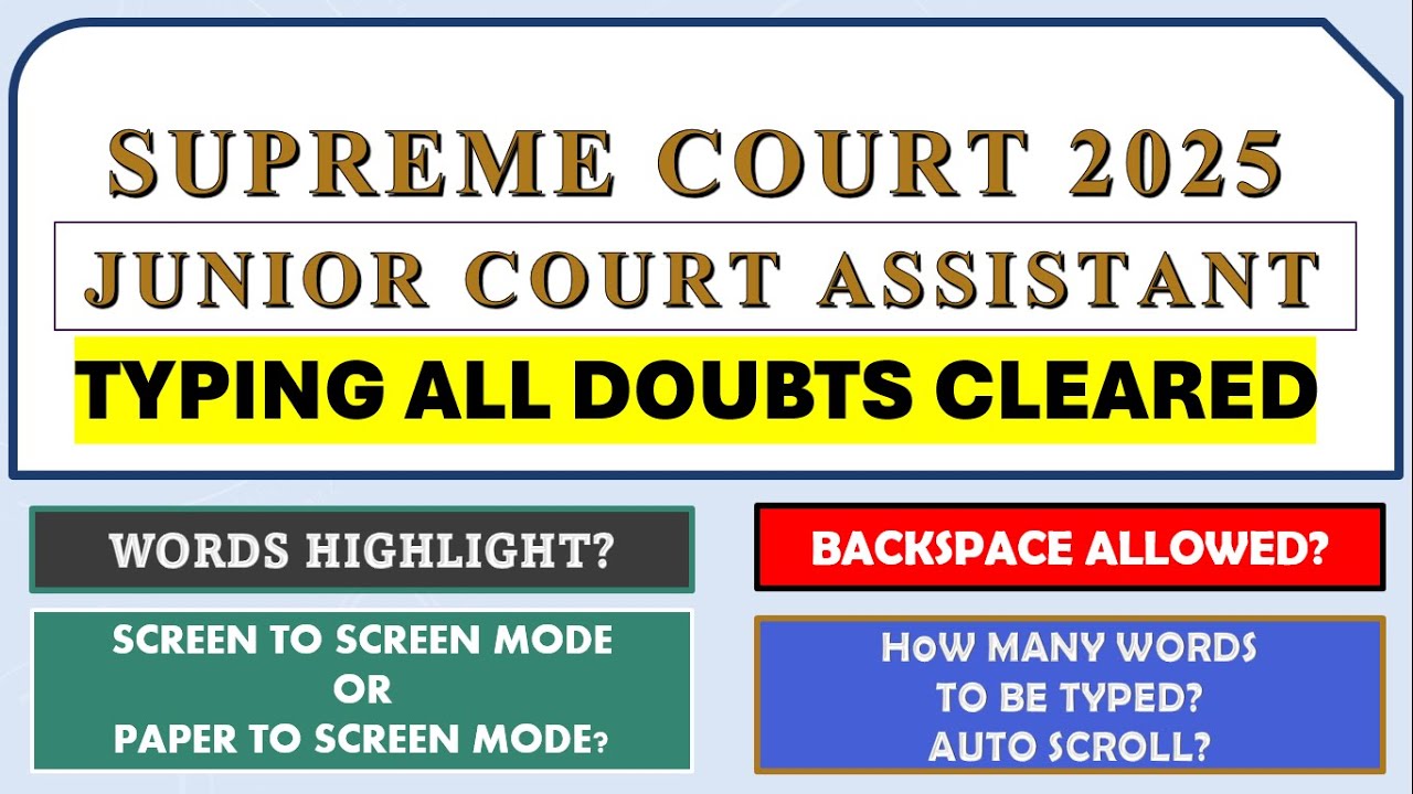 Supreme Court Jca 2025 Typing All Things Covered