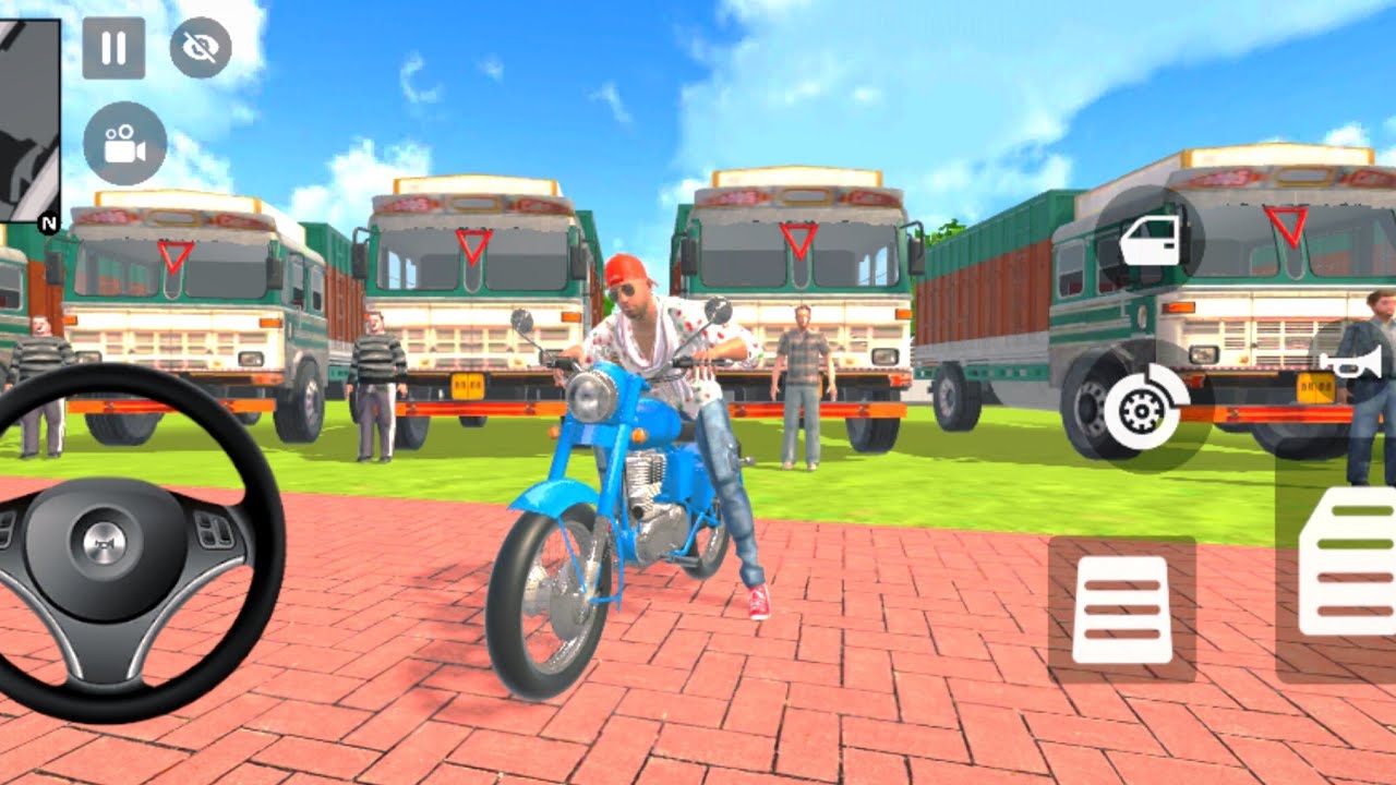 Ultimate vehicle collection in Indian Theft Auto Simulator 🎮 Franklin all tricks washing 🎮 