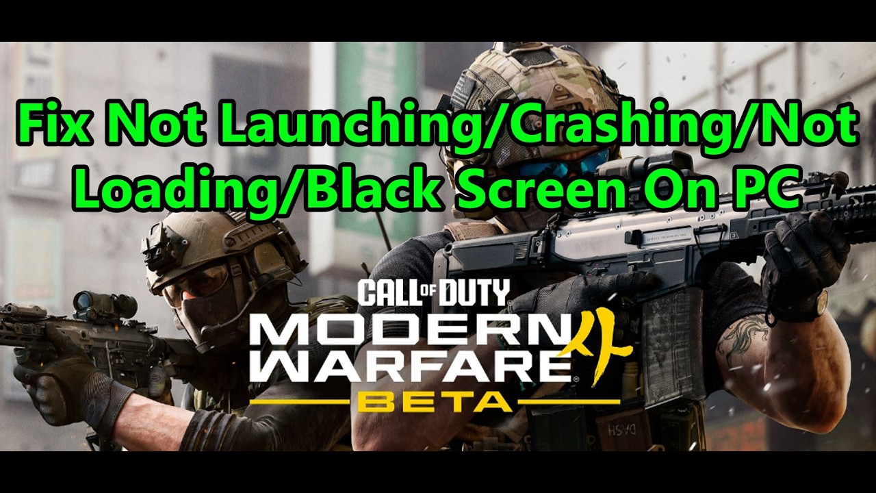 Как исправить вылеты, зависания, черный экран и ошибки запуска Modern Warfare 4 Beta на ПК