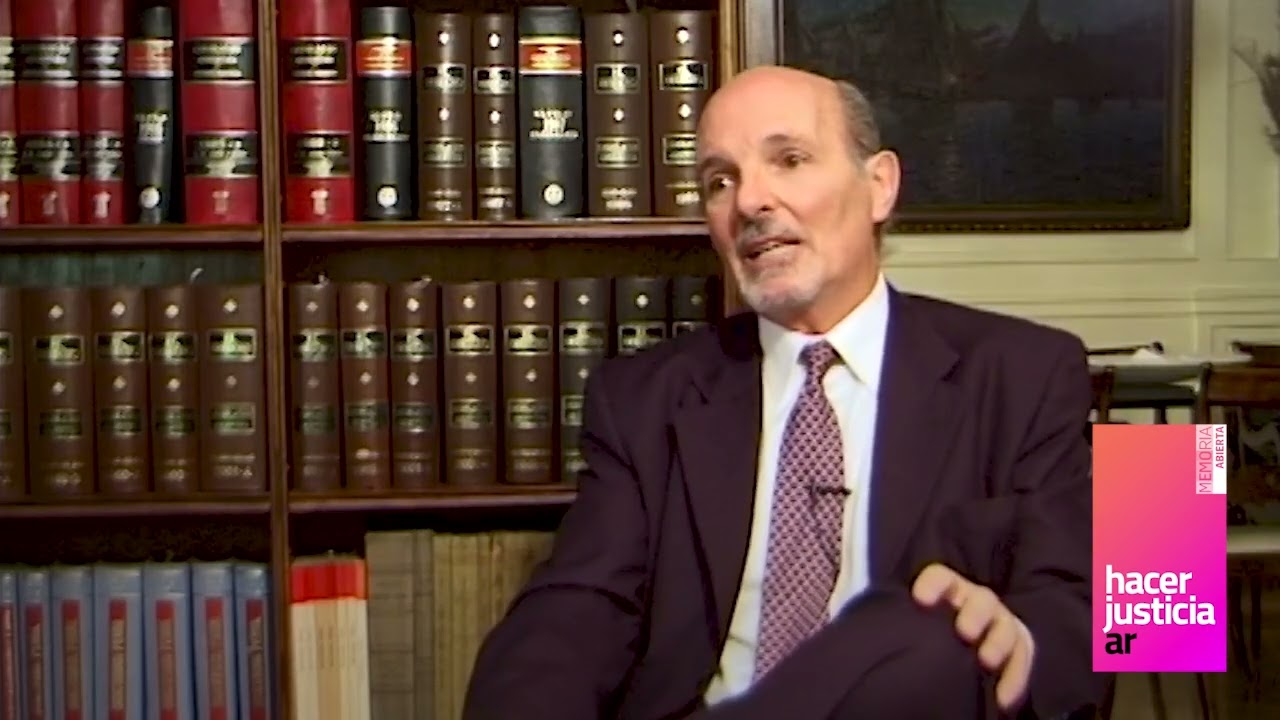 1985 Juicio a las Juntas Militares. Jorge Valerga Araoz
