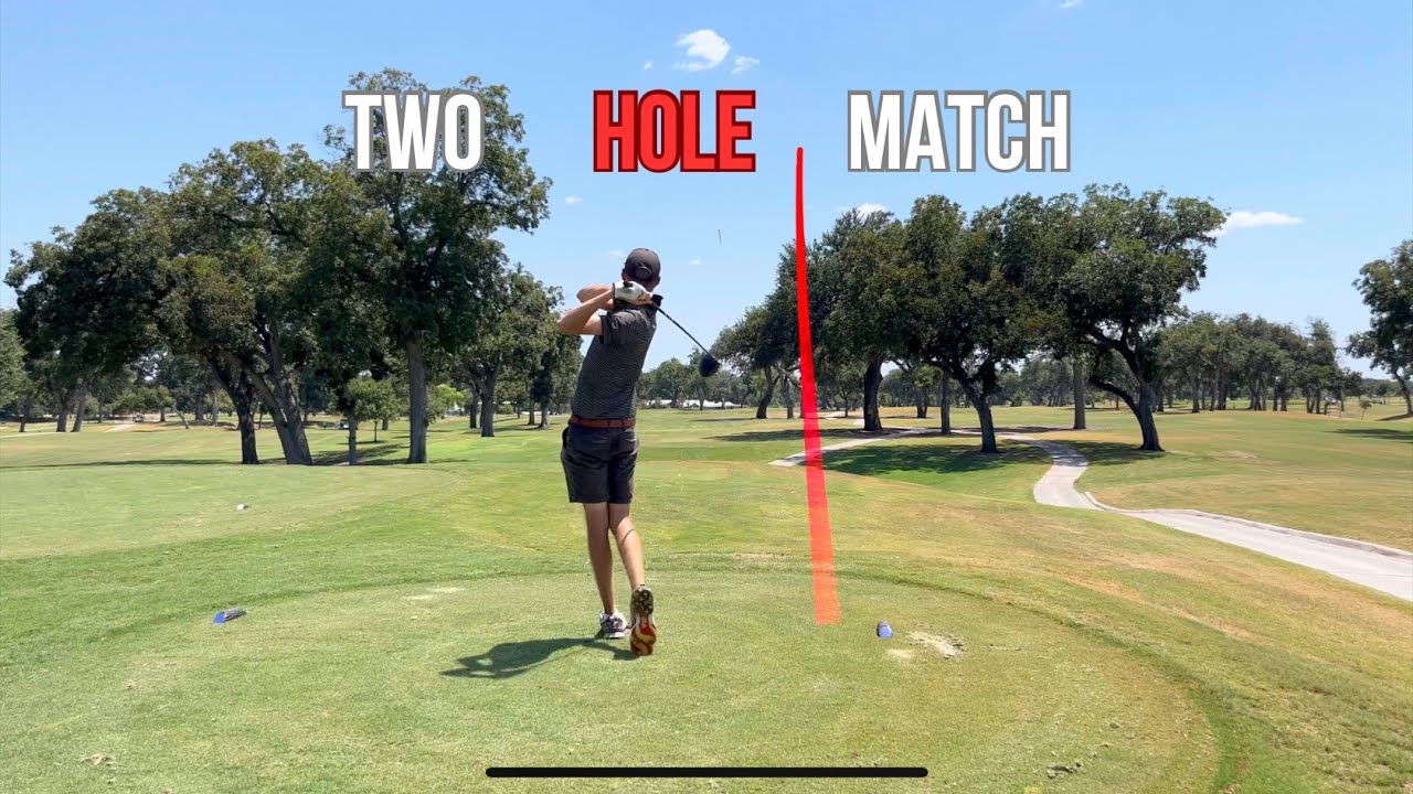 Intense 2-Hole Golf Money Match @ Riverside Golf Course San Antonio TX