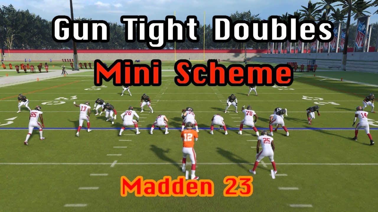 *ATTACK THE WHOLE FIELD!* Gun Tight Doubles Mini Scheme | Madden 23 Tips & Tricks