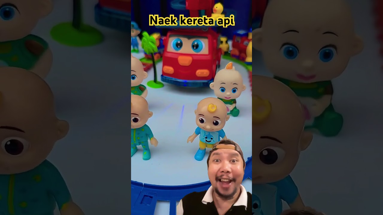 MAINAN LUCU KERETA API ADEK!!?