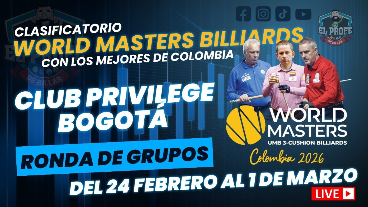 II Clasifcatorio World Masters - Día 2 EN VIVO #worldmasters2026
