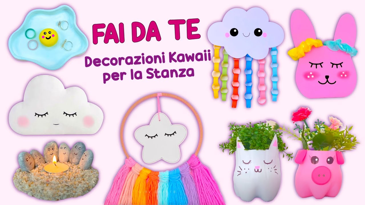 10 IDEE FAI DA TE PER DECORARE LA STANZA IN STILE KAWAII CHE AMERAI