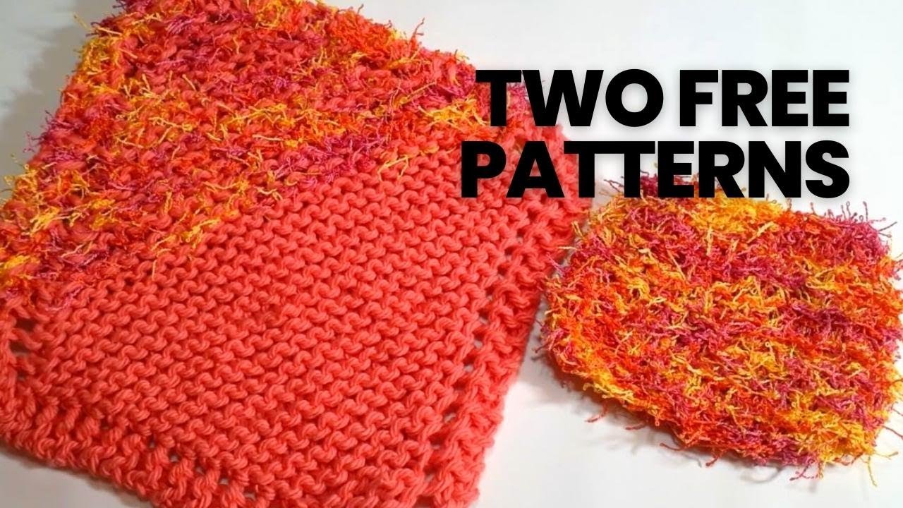How to Knit a Dishcloth | Quick & Easy Scrubby Dishcloth
