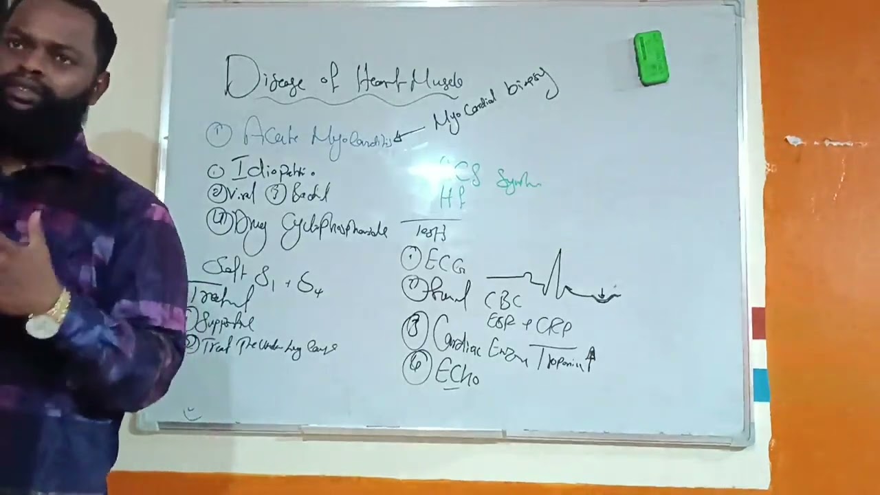 Myocardial Diseases (Medicine & Pediatric) Dr.Ahmed Adlan