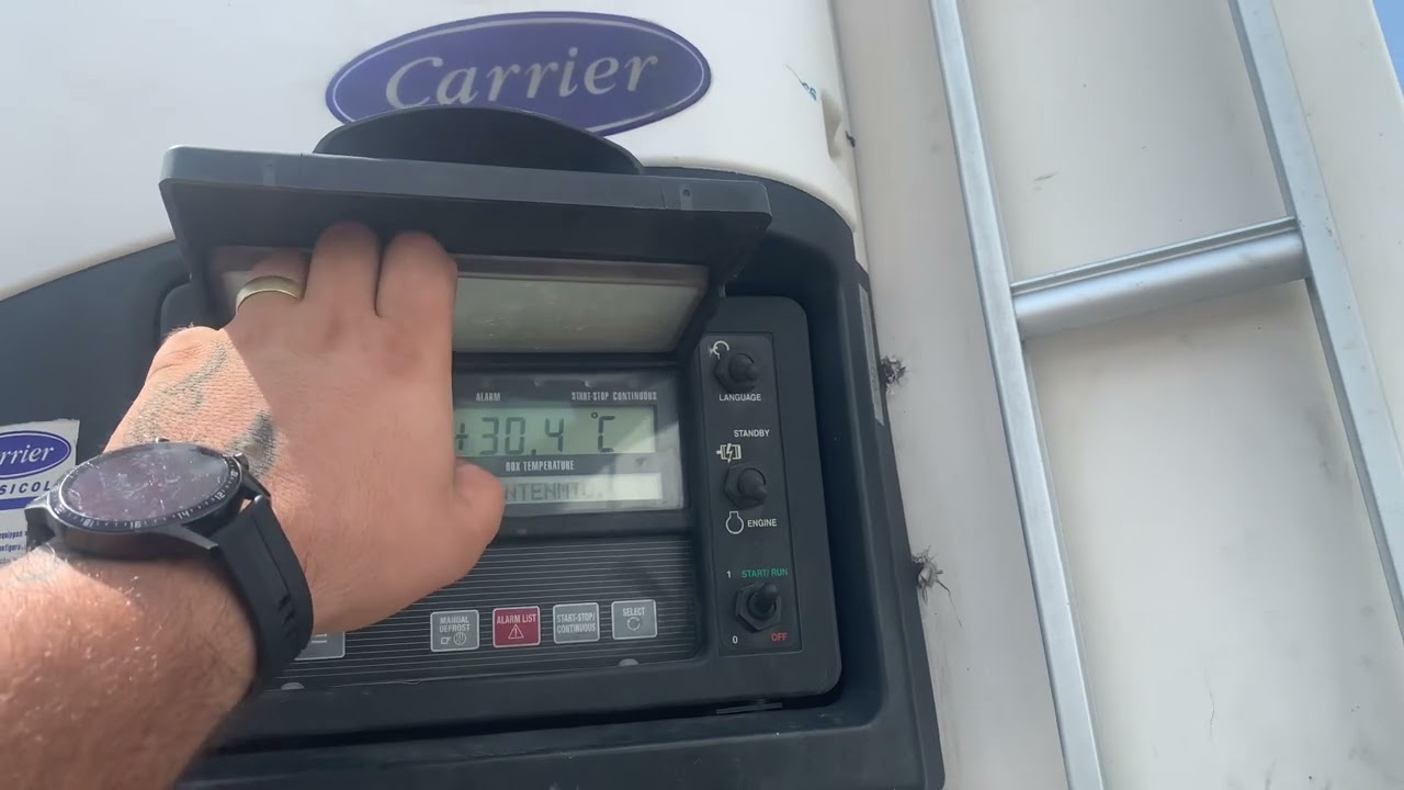 Carrier Vector 1850 menu y funcionamiento