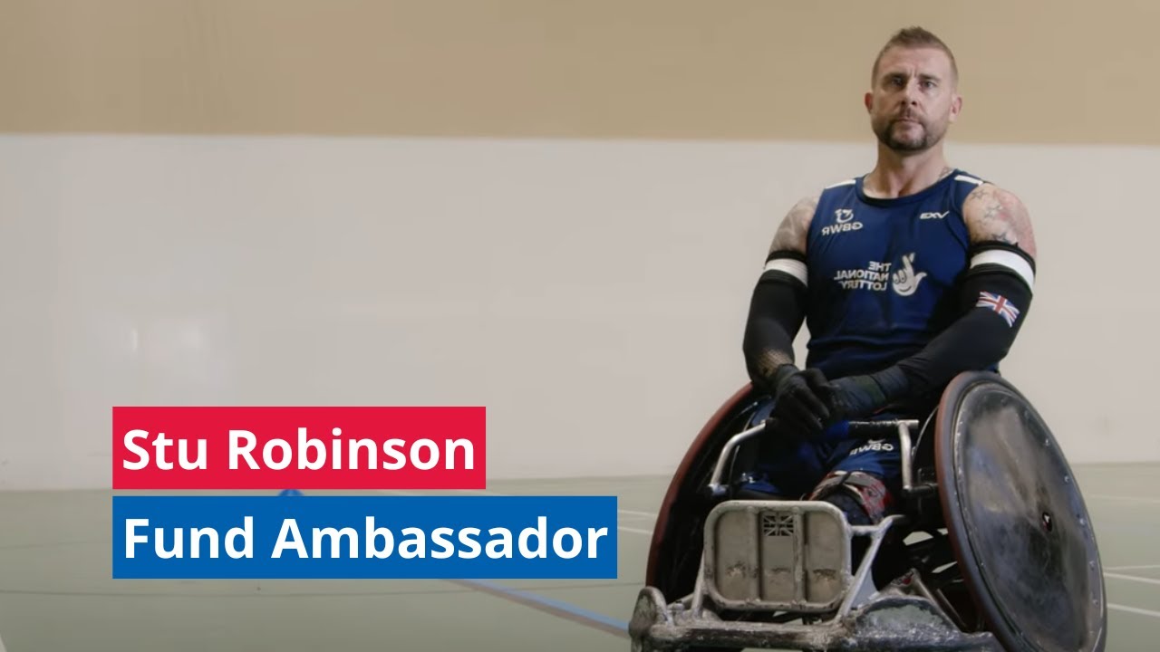 Meet the inspirational wheelchair rugby gold medalist | Ambassador | Royal Air Force Benevolent Fund