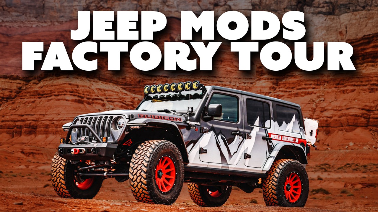 Jeep Mods and Accessories - American Adventure Lab Factory Tour