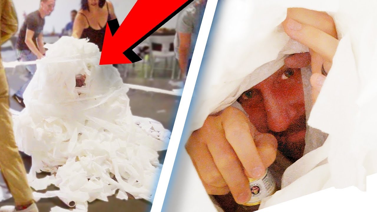 We Trapped Our Boss In Toilet Paper!