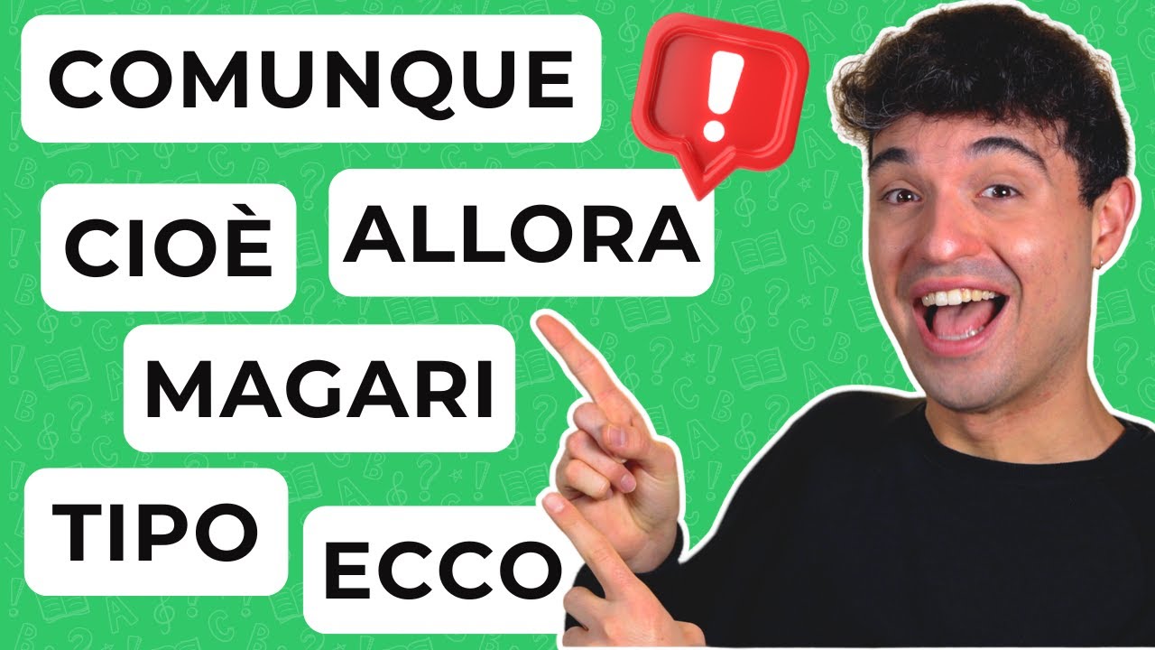 6 Parole che tutti gli ITALIANI usano nella conversazione