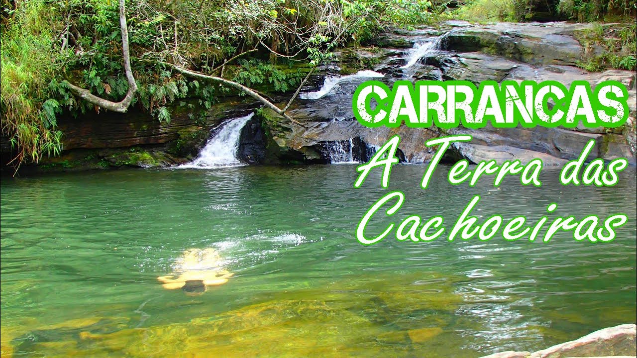 Carrancas MG, A Terra das Cachoeiras