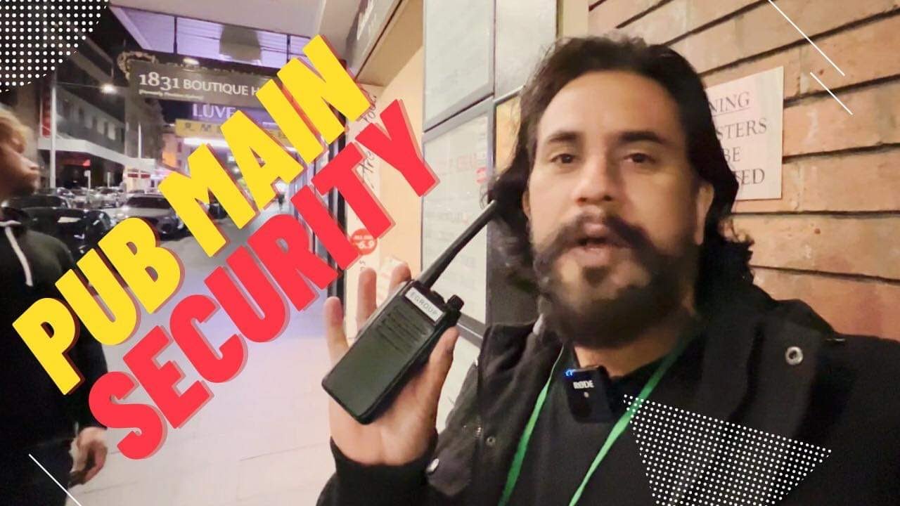 Security guard job in Sydney pub