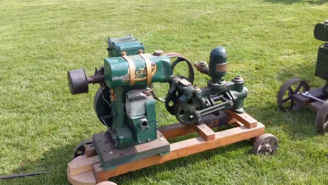 stationary engine crank up - 09/04