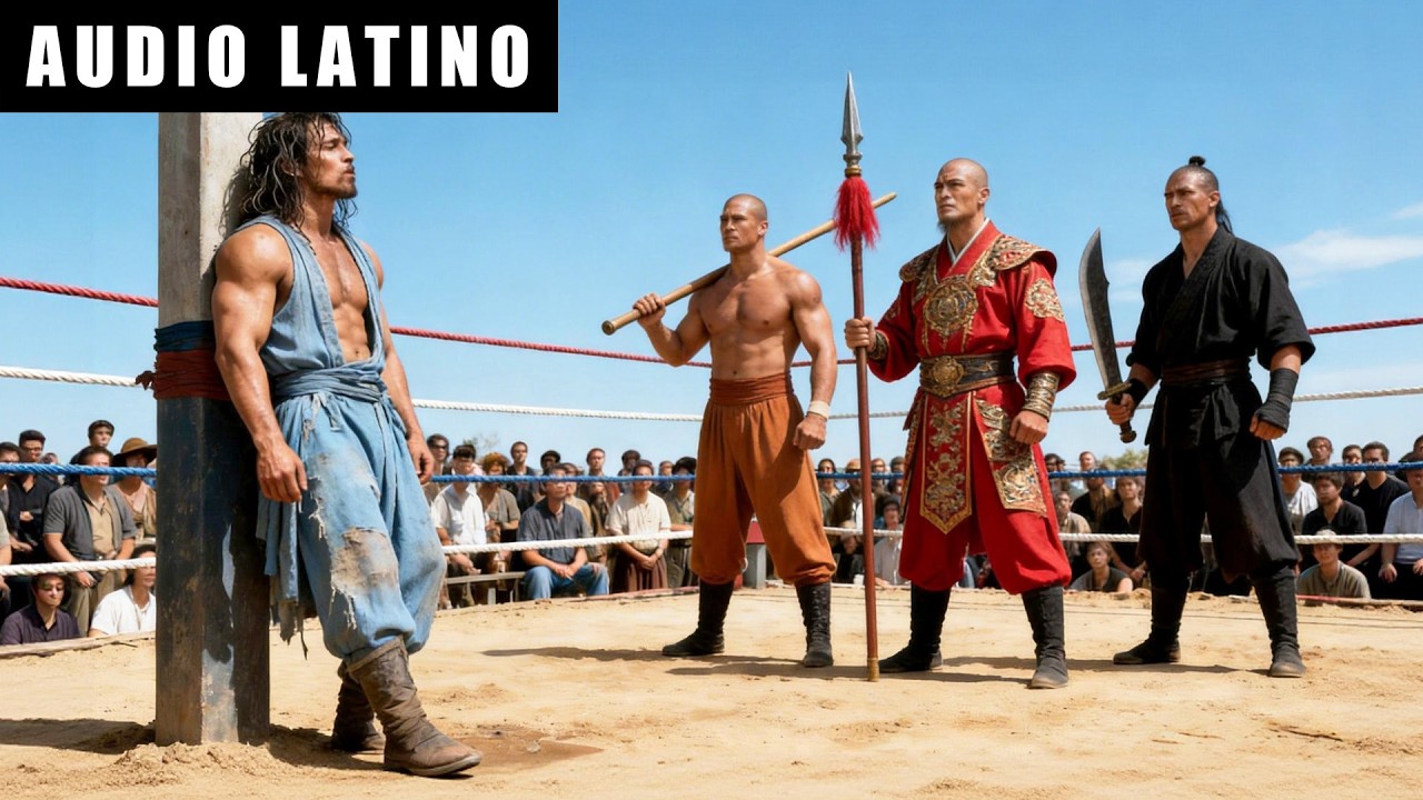 Audio Latino - El Débil Menospreciado vence Solo a Todos en el ring y se convierte en General