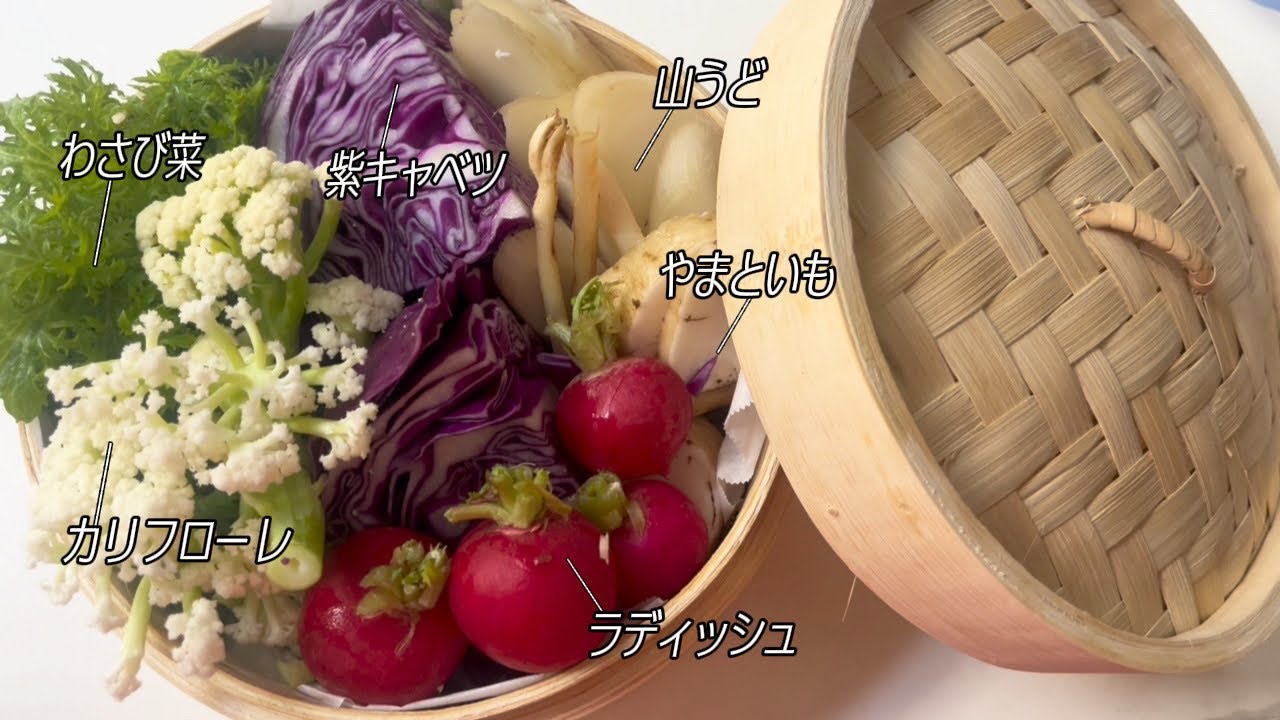 知らん野菜でせいろがしたい【vlog】