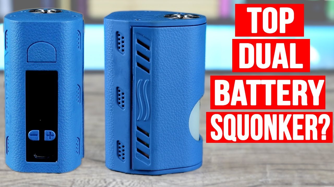 A TOP DUAL BATTERY SQUONKER? The Yummycig Triumph 150 Mod! ✌️🚭