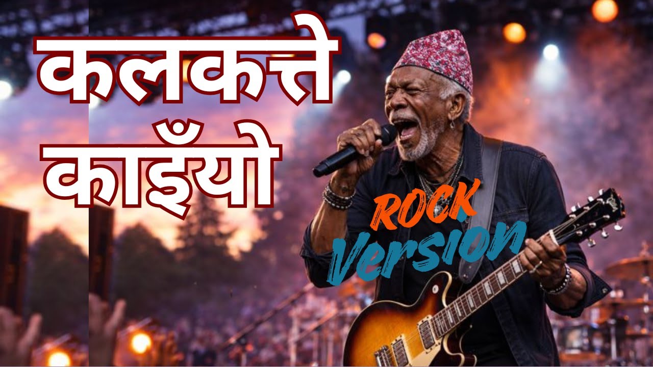 कलकत्ते काइँयो || Kalkatte Kaaiyo || Rock Version || Nepali AI Cover Songs