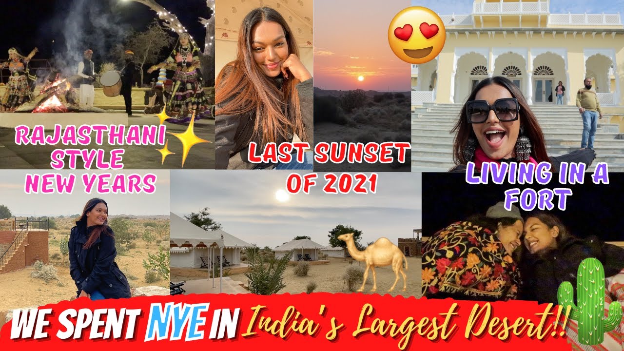 Spending NYE in India's Largest Desert! Rajasthani Style of New Years | Bucketlist #TravelWSar