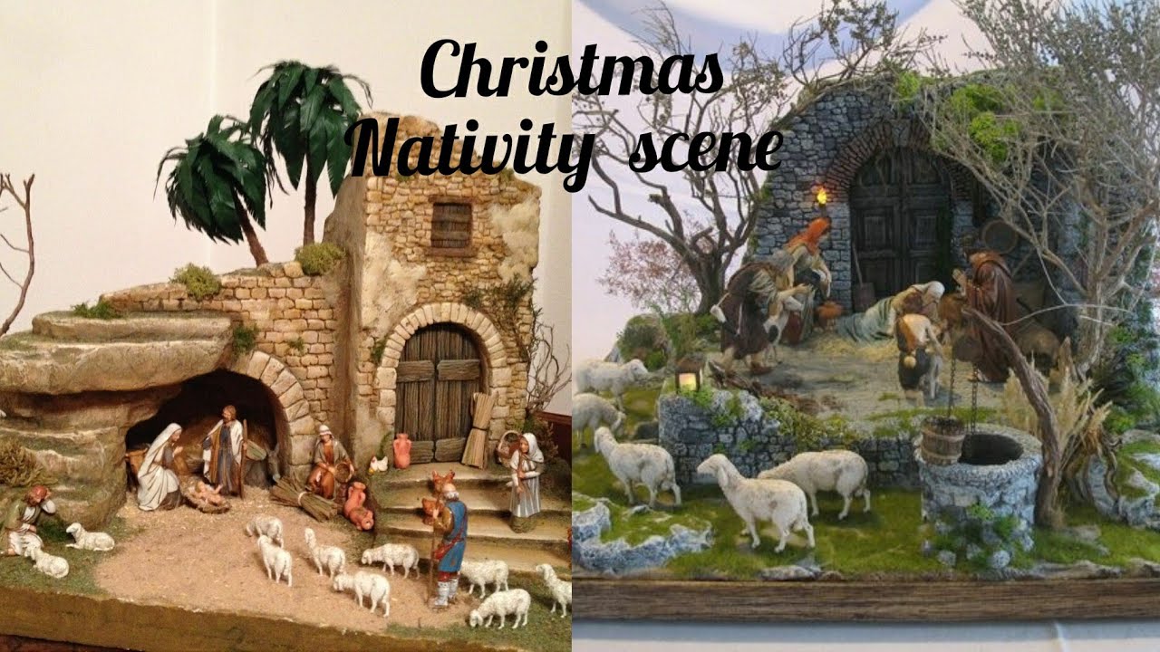 Part -2 Beautiful  Christmas  Nativity  Scene  / Best Nativity  Scene Christmas  Home Decor Ideas